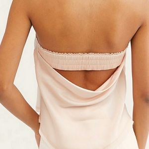 🌱 Free People Take You Anywhere Tube Top Pink Size XS